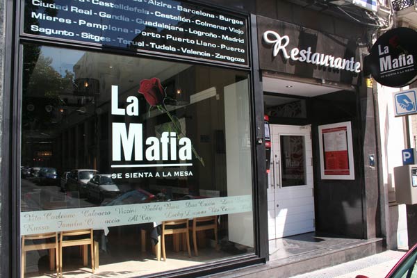 restaurante la mafia Zaragoza