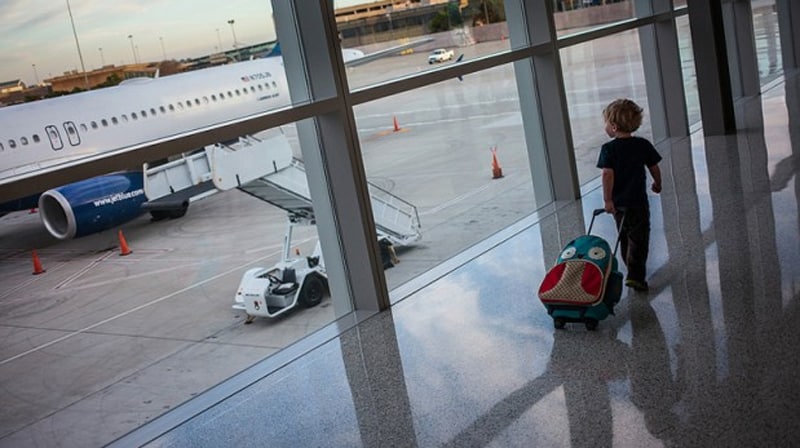 viajar con niños en avión - Viajar con niños fuera de España