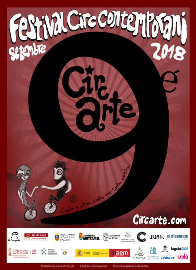 Festival de Circo contemporáneo CIRCARTE | 2018 08 08 cartel circarte web 1 1320x1817