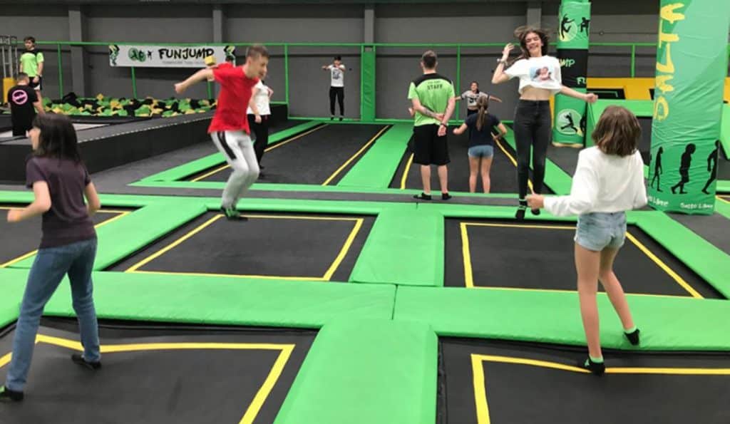 Fun jump