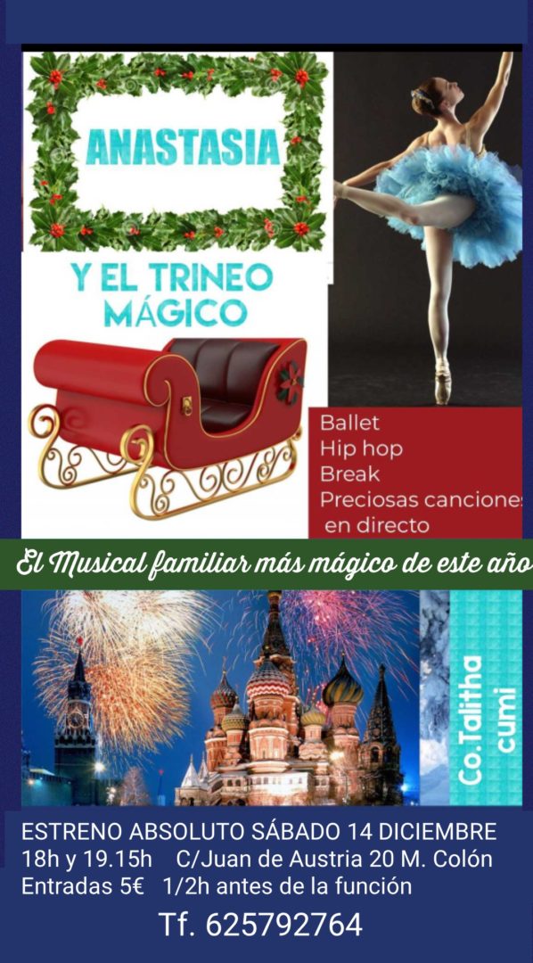 Anastasia y el trineo mágico  | Collage 2019 11 04 11 21 40