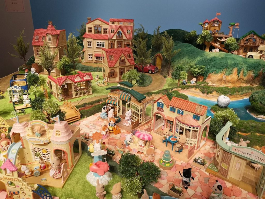 Sylvanian Families diorama