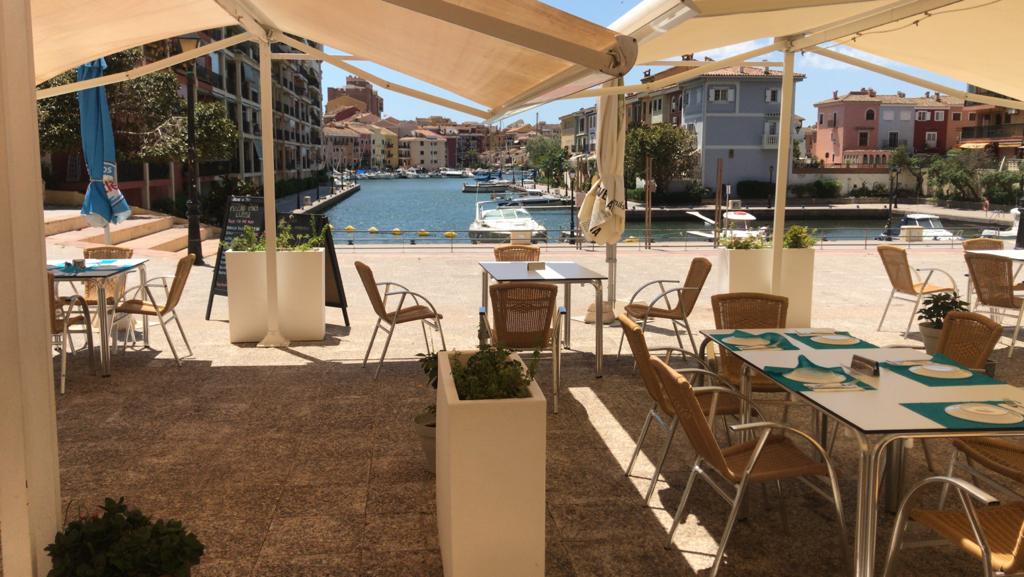 Restaurantes con terraza | foto entrada enclave de mar terraza