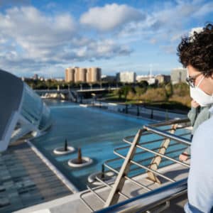 Vista de Ciudad de las Ciencias