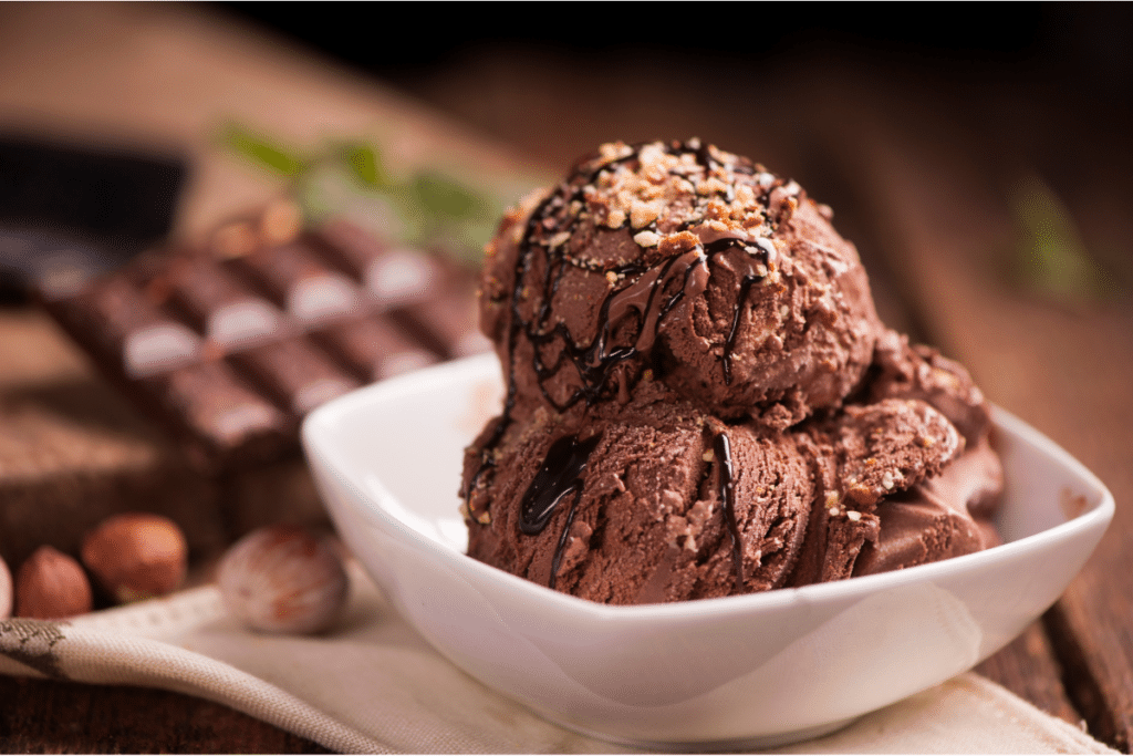 helados caseros | Helado casero de chocolate
