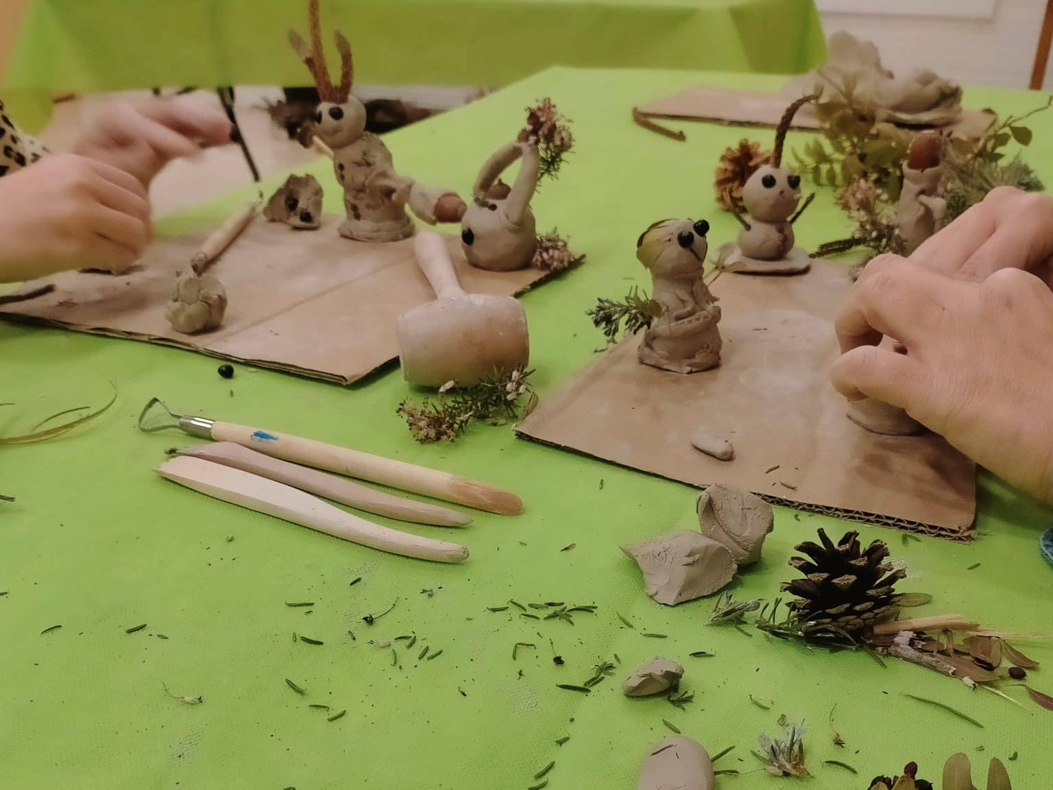 Creatividad en familia en Artiyoga 5 Artiyoga