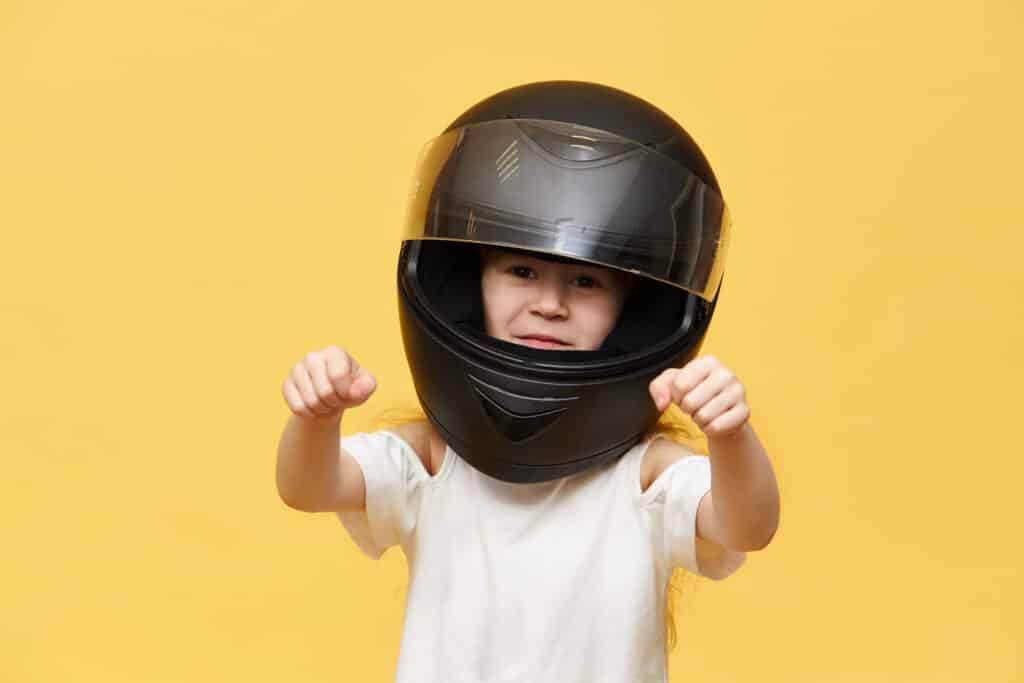 Consejos para llevar a los niños en moto