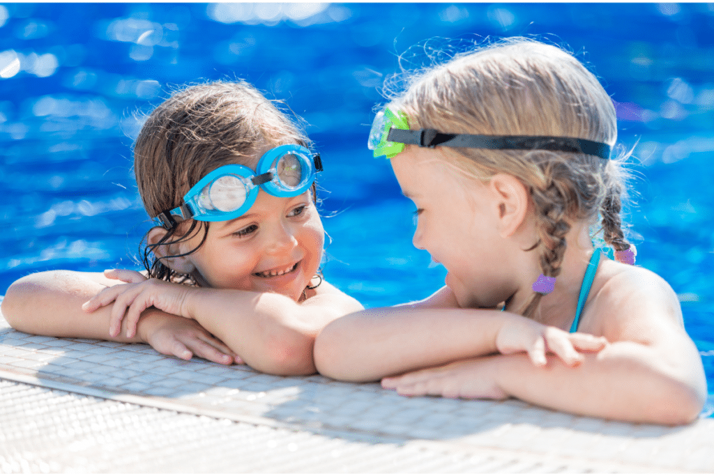 clases de natación para niños