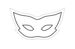 mascaras de Halloween | 8 mascaras de goma eva para recortar DISFRAZ ninos 1