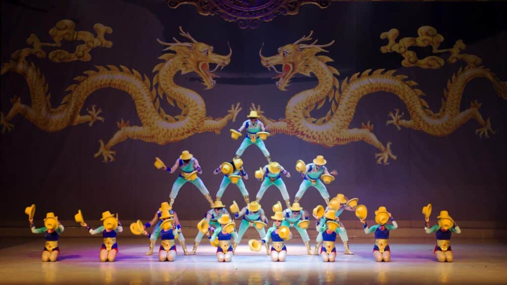 Gran circo acrobático de China