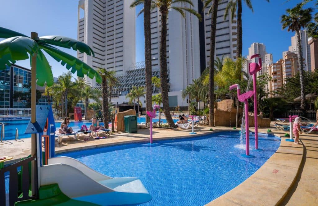 Hoteles con parque acuático en Benidorm | Hotel Flamingo Oasis