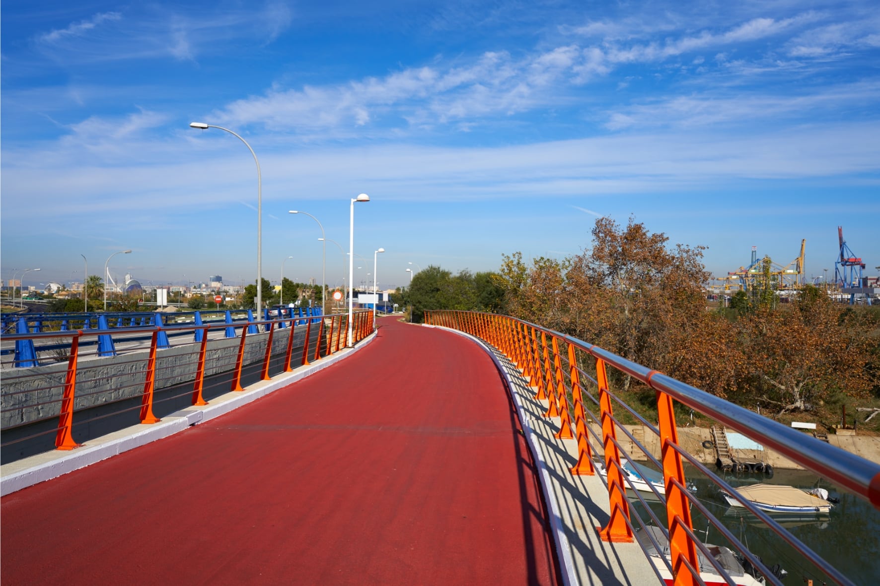 Ruta en bici de Valencia a El Saler con niños, todo lo que necesitas saber 2 inicio del carril bici del saler