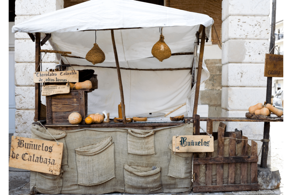 mercado medieval en Valencia