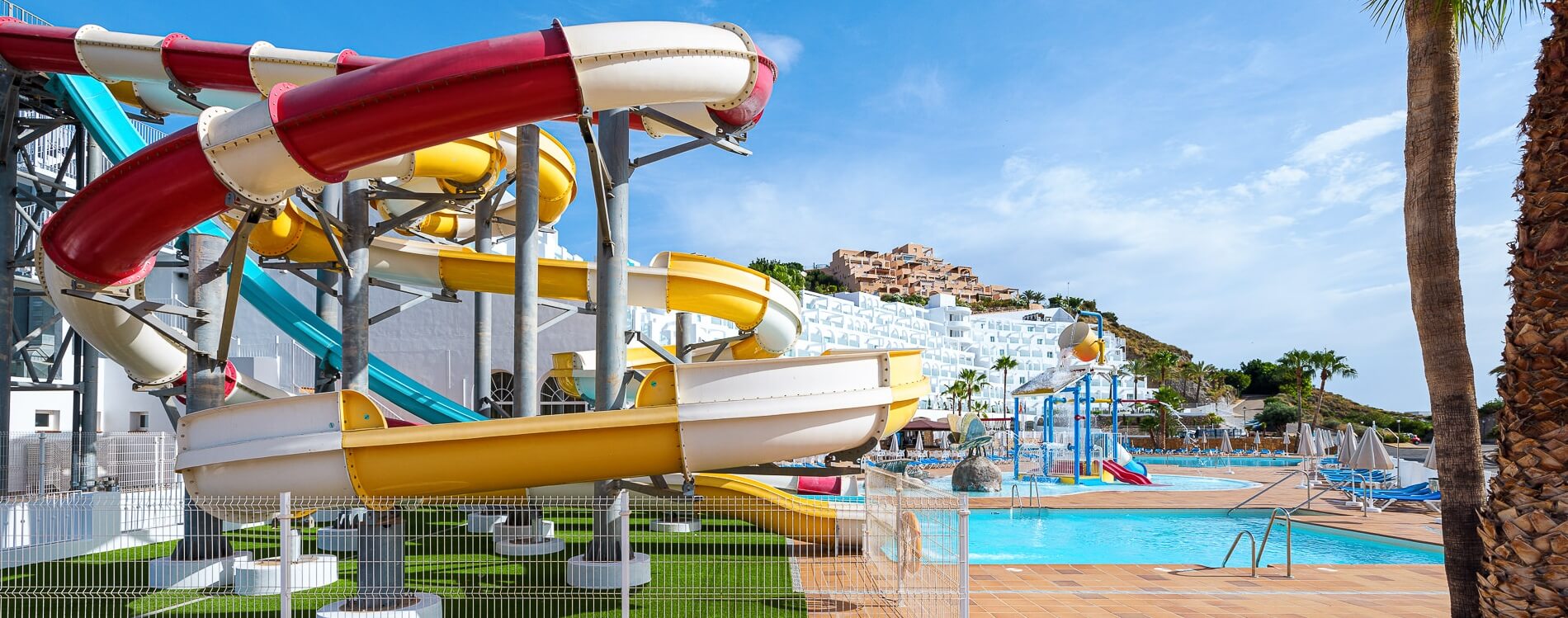 hoteles con toboganes en Almería | Mojacar Playa Aquapark Hotel