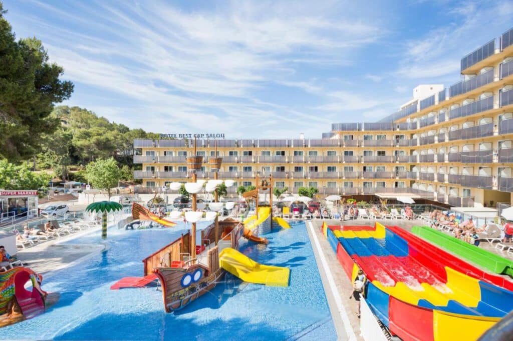 hoteles con toboganes en Cataluña | Hotel Best Cap Salou