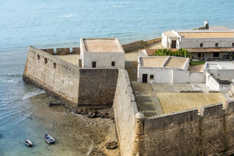 Cádiz con niños. Castillo de Santa Catalina