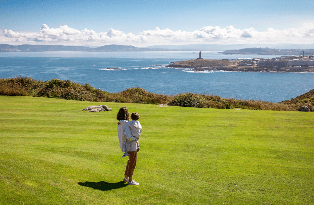 Coruña con niños. Monte de San Pedro