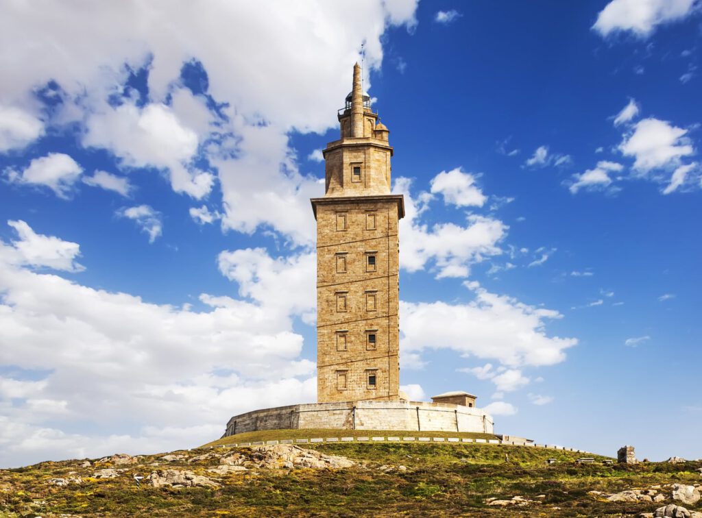 La Coruña con niños. Torre de Hércules