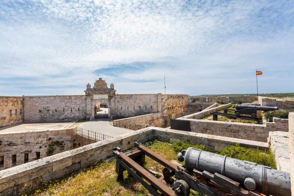 Menorca con niños. Fortaleza La Mola