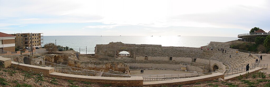 Tarragona con niños. Anfiteatro de Tarragona