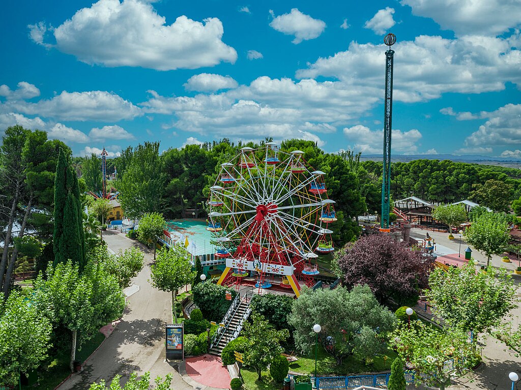 Zaragoza con niños. Parque de atracciones