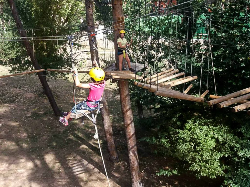 multiaventura con niños | multiaventura casarural ruting