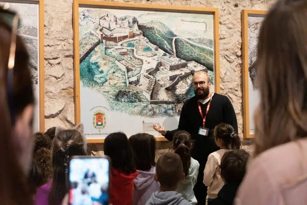 Castillo de Santa Bárbara en Alicante