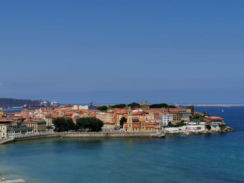 Gijón con niños. Cimavilla