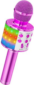 Regalos para niñas de 5 años. Música y baile: micrófono de karaoke