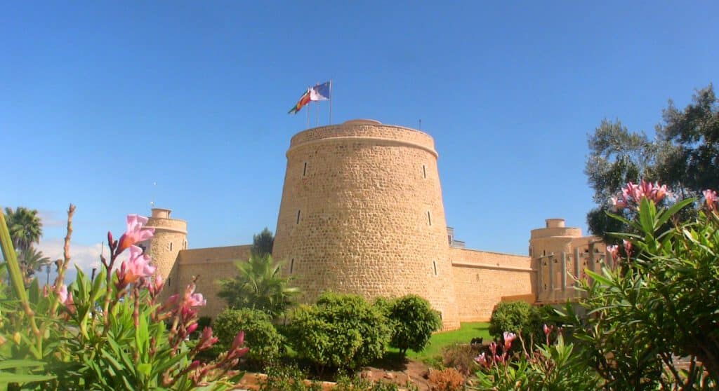 Roquetas de Mar con niños. Castillo de Santa Ana