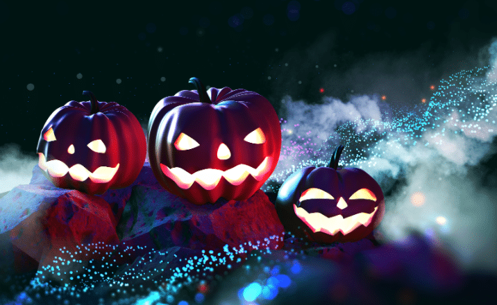 decorar calabazas para halloween | decorar calabazas para halloween luces led