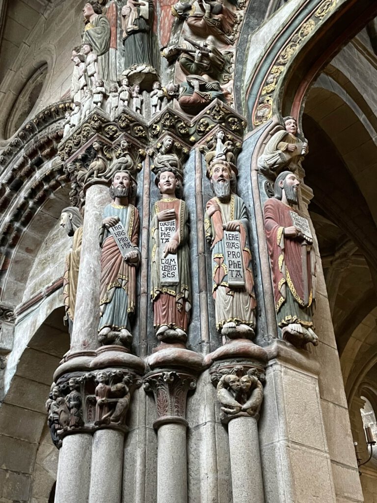 Portico catedral de Orense