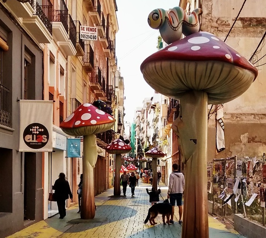Calle_de_las_Setas_Alicante
