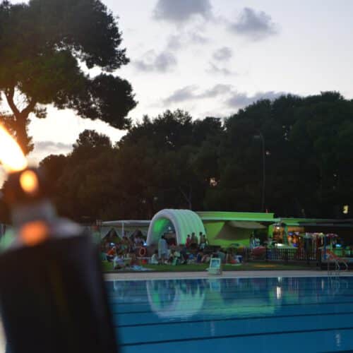 Noches de verano en la Piscina Parque Oeste de Valencia