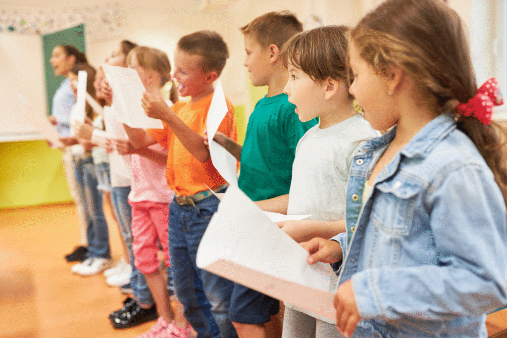 Beneficios de la música en los niños_coro
