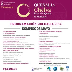 Quesalia 2026: Feria del queso y maridaje en Chelva 7 Quesalia | WhatsApp Image 2026 04 23 at 11.10.50 1