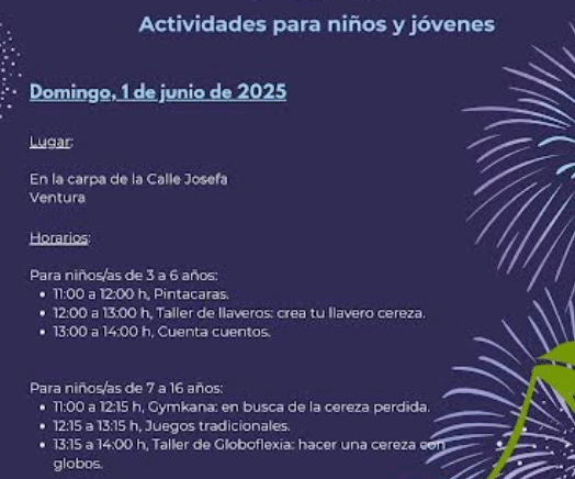 Feria de la Cereza de Cudiel