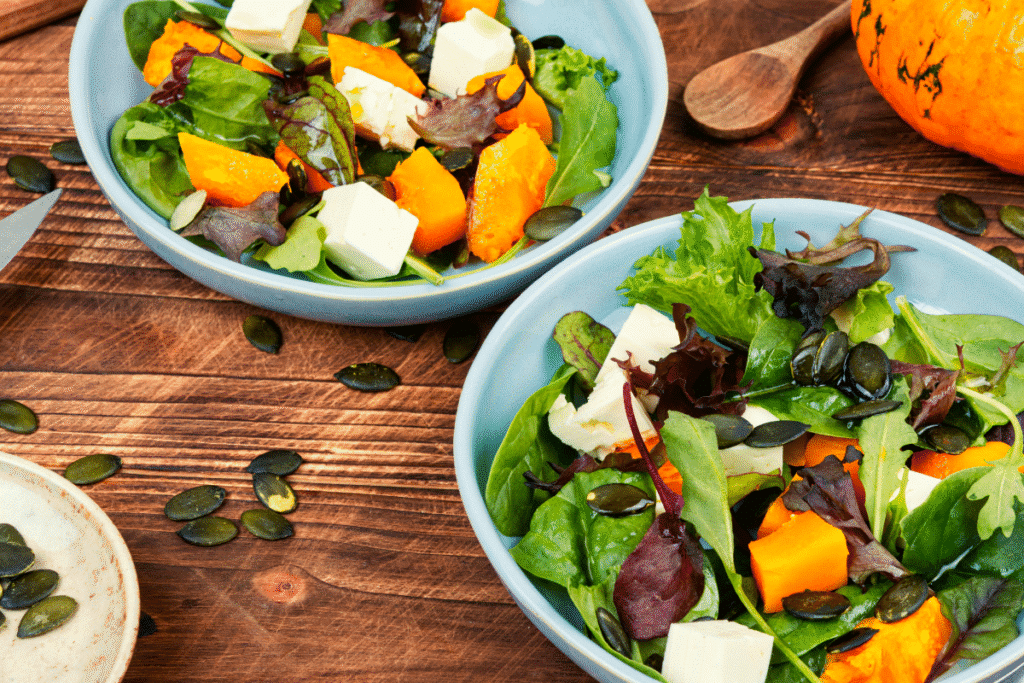 Recetas con calabaza | ensalada de calabaza
