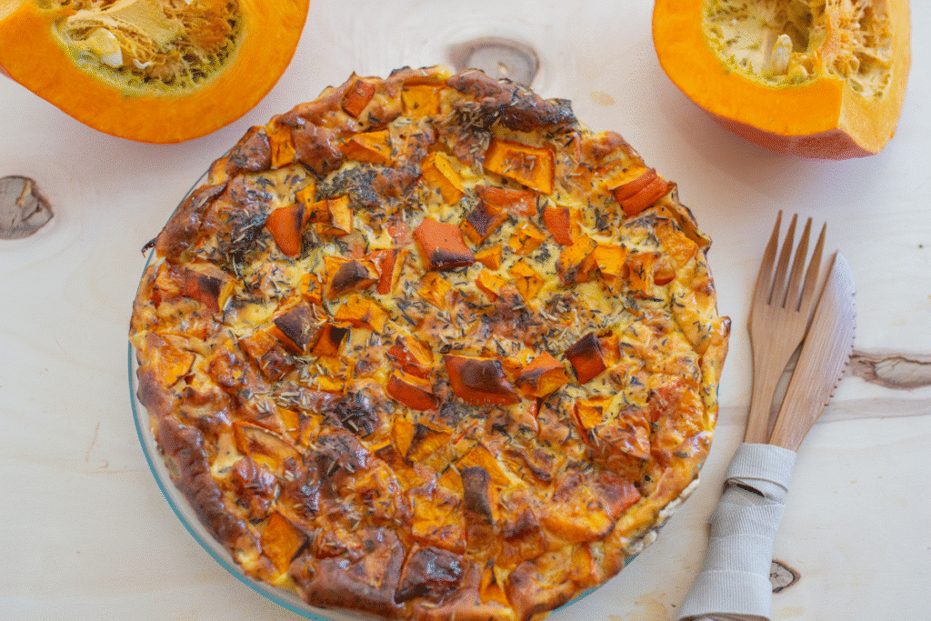 Recetas con calabaza - Quiche de calabaza