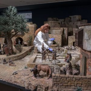 Belén Bancaja Valencia 2025: fechas, horario y cómo visitarlo en la Plaza Tetuán 2 BELÉN BANCAJA VALENCIA | Trabajos de montaje Belen Fundacion Bancaja 2