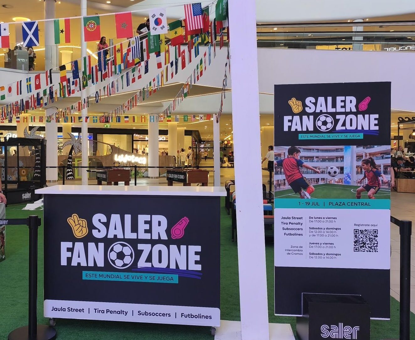 Centro Comercial Saler: Fan Zone del Mundial y planes en familia 2 Centro Comercial Saler | 1782997404760 1 e1783066816946