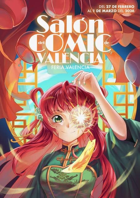 Salón del Cómic Valencia en Feria Valencia 2 Salón del Cómic Valencia | CARTEL MANGA VERTICAL 0