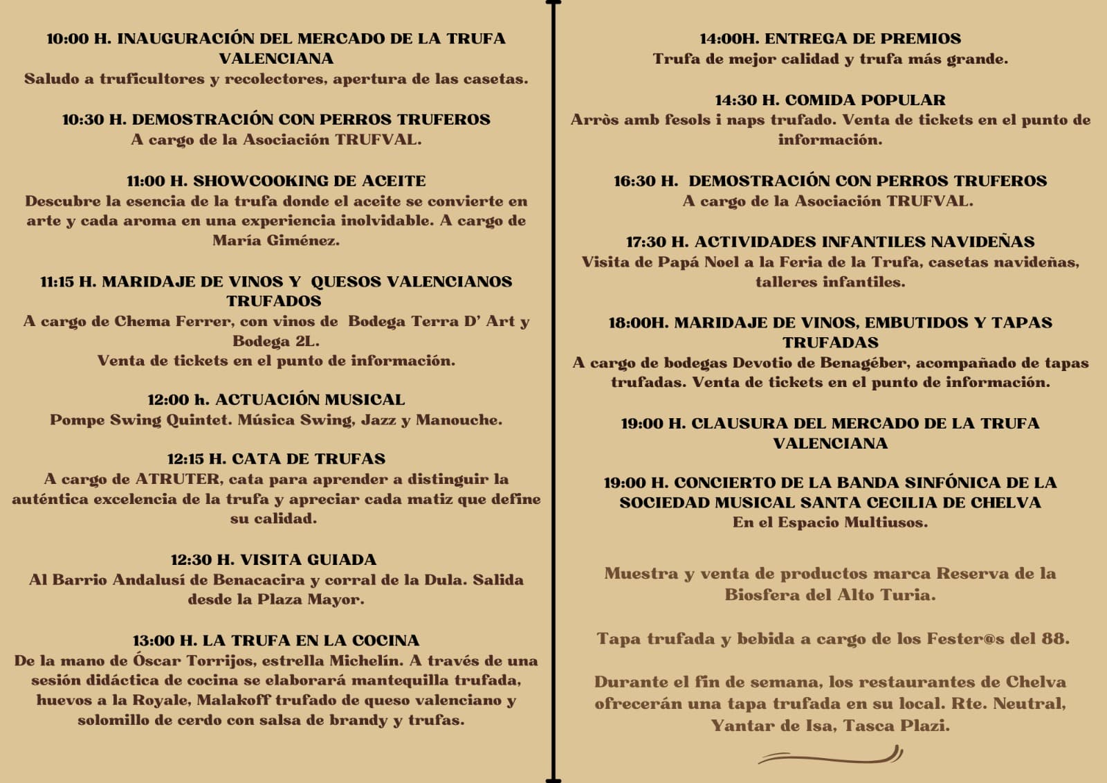 Feria de la Trufa en Chelva 2025 2 Feria de la Trufa en Chelva 2025 | Calendario Actividades Feria Trufa Chelva 2