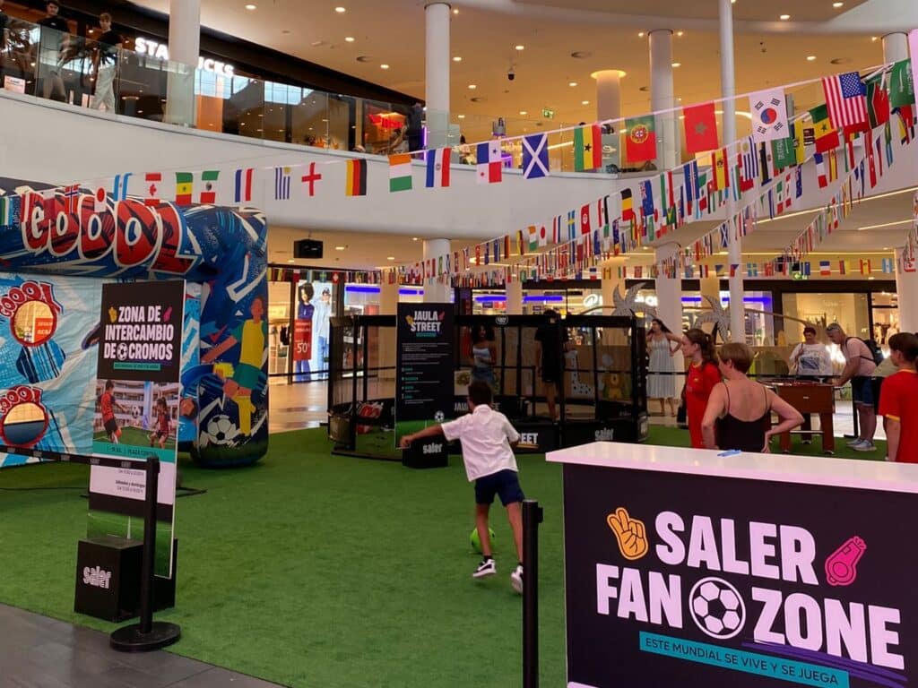 Centro Comercial Saler: Fan Zone del Mundial y planes en familia 1 Fan Zone Saler (1)