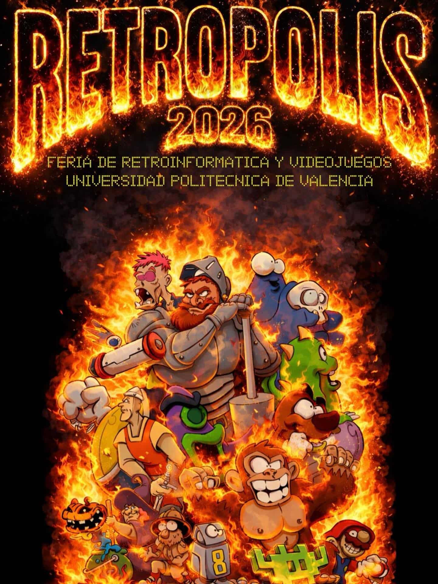 Retrópolis Valencia 2026: feria de retroinformática y videojuegos clásicos 2 Retrópolis Valencia | Retropolis cartel 2026
