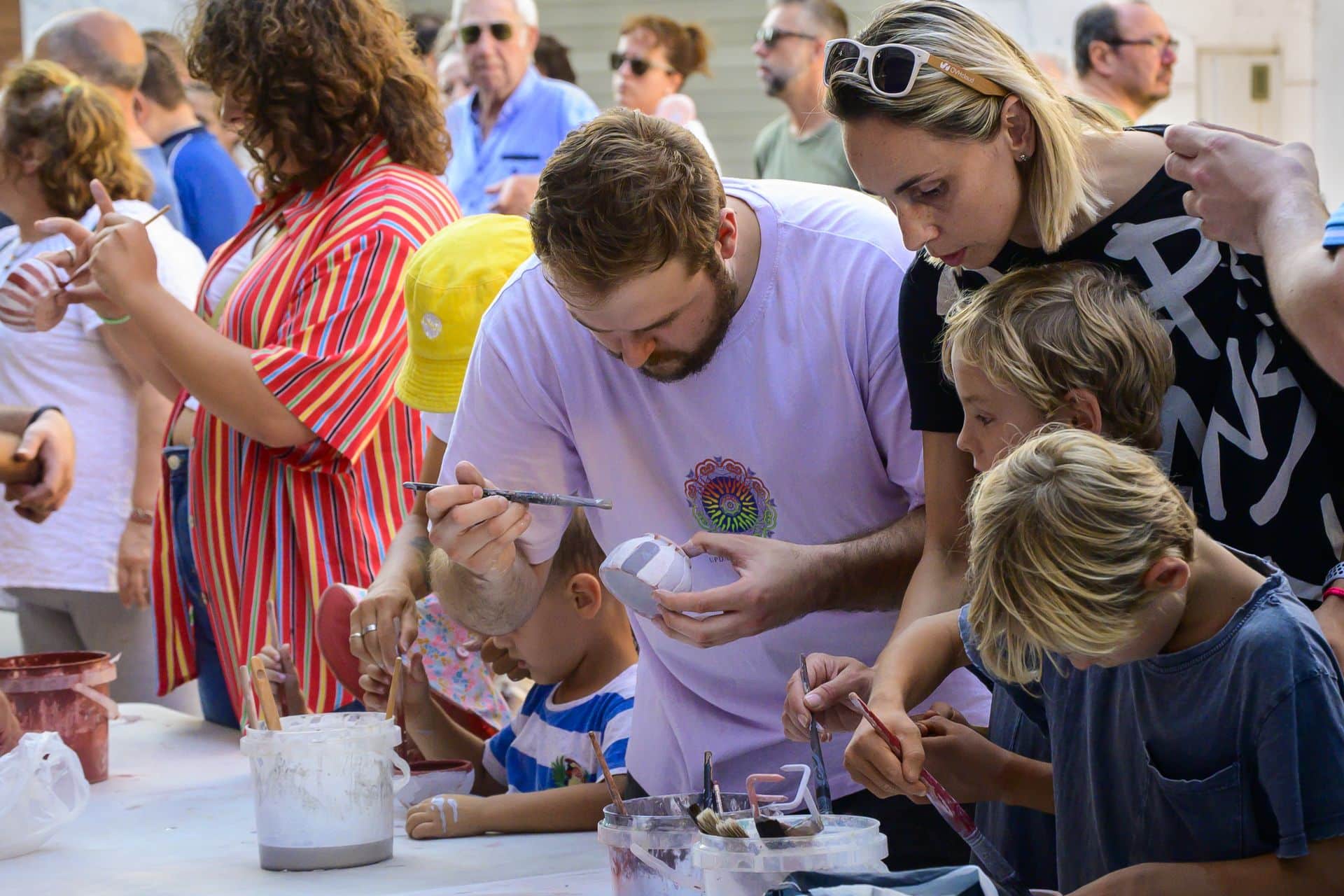 Cerámica en Manises con niños: la Fiesta de la Cerámica y planes en familia 4 talleres de ceramica | DSC7871