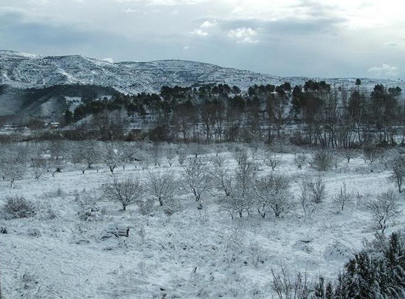 ver la nieve cerca de Valencia - rincón de Ademuz