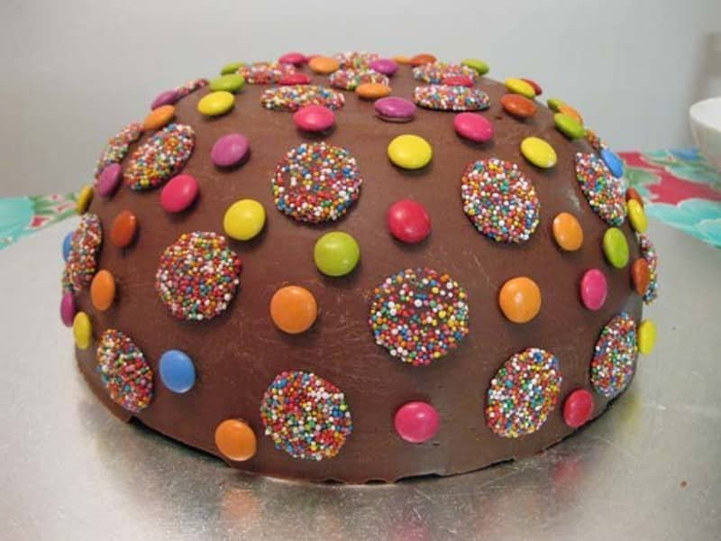 Cómo decorar con chuches | tarta chuches 3