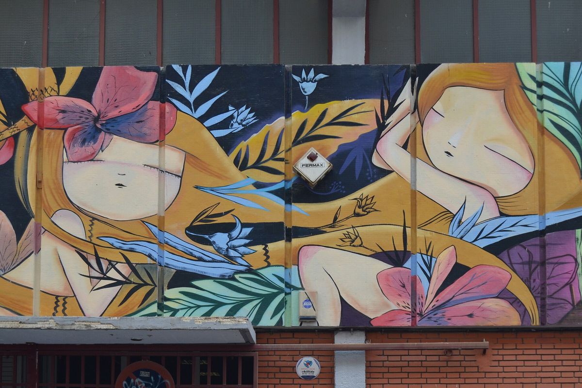 Mercados municipales de Valencia | mercado rojas clemente valencia mural