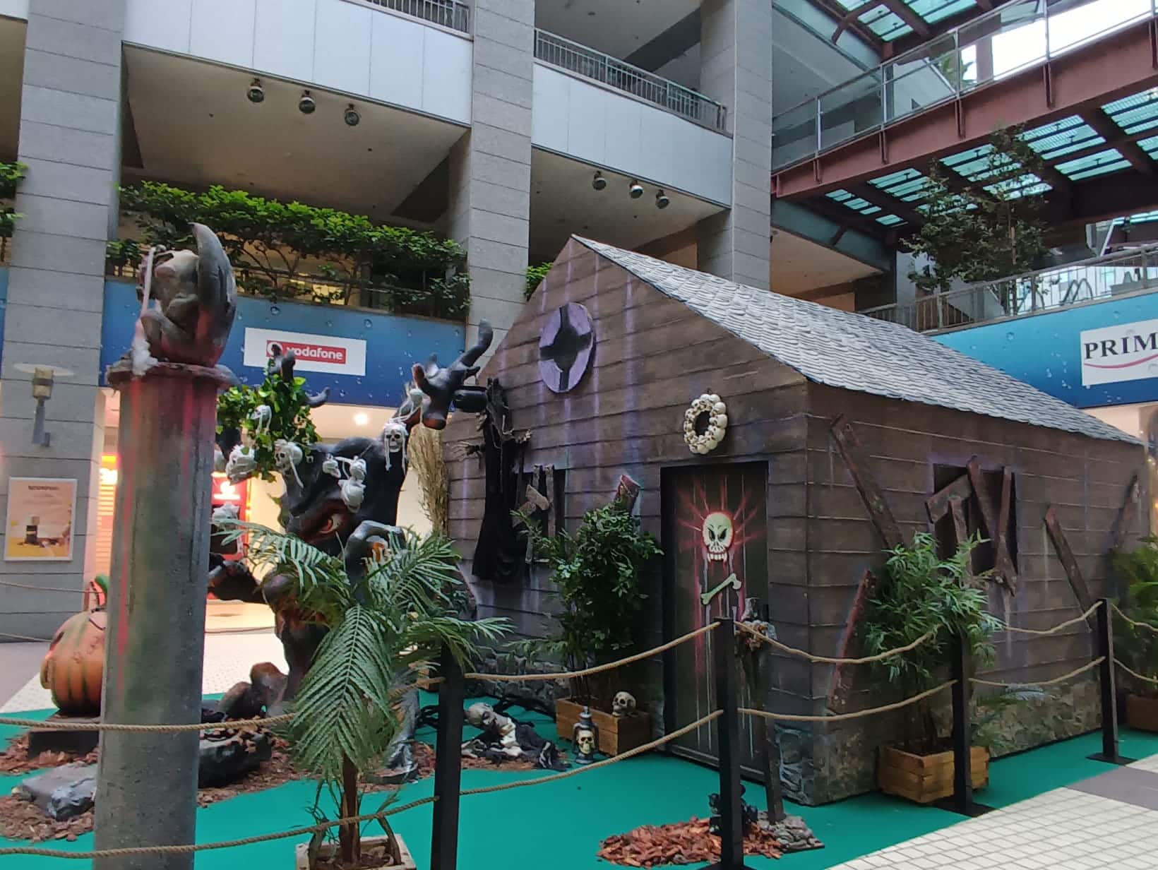 Casa del Terror evento Halloween en Centro Comercial Aqua Valencia